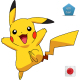 Pikachu (Birthday Event Pokemon)